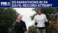 Athlete supports cancer research in U.S. marathon challenge