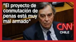 Jorge Correa Sutil: "El proyecto de conmutación de penas está muy mal armado"