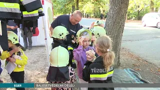 Balesetvédelmi délelőttöt tartottak az elsősöknek - 2026.09.16.