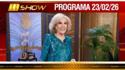 MSHOW - Programa del 23/02/26 ¡LOS 99 DE MIRTHA, CELEBRACIÓN ESPECIAL! MSHOW - Programa del 23/02/26 ¡LOS 99 DE MIRTHA, CELEBRACIÓN ESPECIAL!