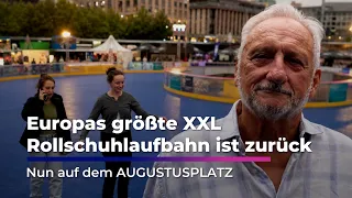 Europe's largest round XXL roller skating rink is back in Leipzig