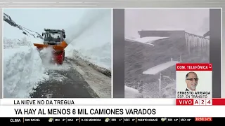 🚨 SNOW GIVES NO RESPITE: BORDER CROSSINGS CLOSED FOR 24 DAYS IN THE MOUNTAIN RANGE