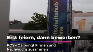Job hunting at a festival? KOSMOS Chemnitz brings party and career together I Sachsen Fernsehen