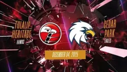 Heritage Hawks vs. Cedar Park Christian Eagles Boys' Basketball - 12/04/2025