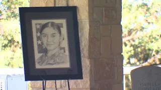 Carrollton soldier Isabella Gonzales laid to rest at DFW National Cemetery