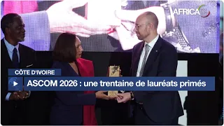 Côte d'Ivoire : une trentaine de dirigeants primés aux ASCOM 2026
