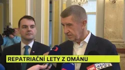 Pro české občany poletí čtyři letadla Smartwings. V pondělí dorazí do Ománu, řekl Babiš