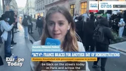 French students protest again: "The government is not listening"