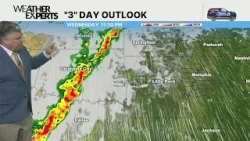 Прогноз погоды WREG в Мемфисе, понедельник, 30 марта.