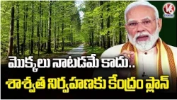 Central Government Aims to Boost Greenery Through Nagar One Yojana | V6 News