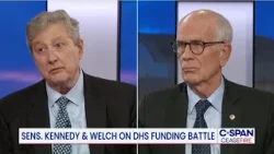 Сенаторы Джон Кеннеди (республиканец от Луизианы) и Питер Уэлч (демократ от Вермонта) о приостано... Сенаторы Джон Кеннеди (республиканец от Луизианы) и Питер Уэлч (демократ от Вермонта) о приостано...