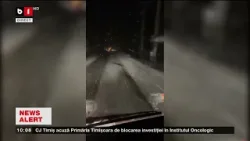 Cod portocaliu de viscol.Transalpina inchisa traficului rutier.