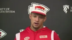 Patrick Mahomes on learning from Travis Kelce