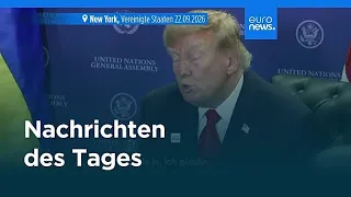 Nachrichten des Tages | 23. September 2026 - Mittagsausgabe