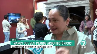 ¨MANOS QUE VEN, EL PATRIMONIO TAMBIÉN SE SIENTE, PLANOS ARQUITECTÓNICOS DE LA COLECCIÓN NACIONAL¨