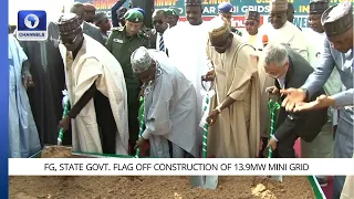 FG, State Govt. Flags Off Construction Of 13.9mw Mini Grid