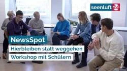 NewsSpot: Hierbleiben statt weggehen - Workshop mit Schülern