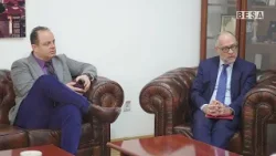 Kryetari Totaj ka pritur në një takim Stephen O’Malley,