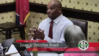 Juvenile Detention Board - July 13, 2026