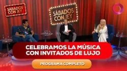 Celebramos la música con invitados de lujo | #SábadosConJey Completo - 14/02 - El Nueve