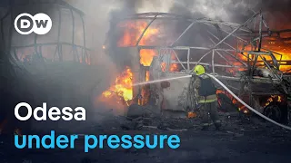Russia’s assault on Odesa is choking a vital route for Ukrainian exports | DW News