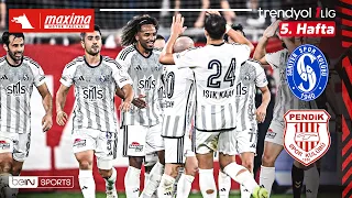Sarıyer vs. Pendikspor | Match Highlights - Week 5 | Trendyol 1. Lig - 2026/27