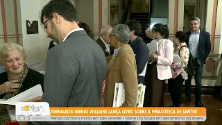 Journalist Sergio Williams releases book on the Santos Pinacoteca - 10/02/2026