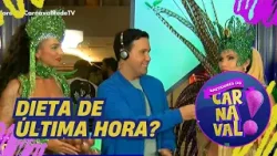 Musa da Acadêmicos do Tatuapé leva 30 ovos para comer antes de desfile no Carnaval Musa da Acadêmicos do Tatuapé leva 30 ovos para comer antes de desfile no Carnaval