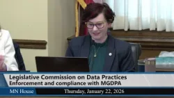 Legislative Commission on Data Practices 1/22/26