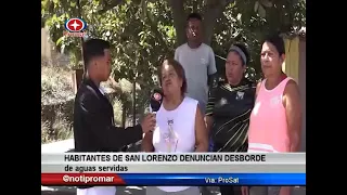 San Lorenzo residents report sewage overflow
