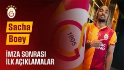 ? Yuvasına dönen Sacha Boey’den imza töreni sonrası ilk açıklamalar 
