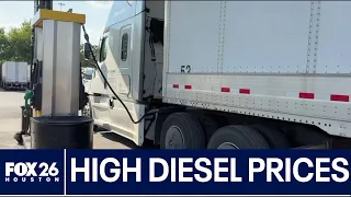 Texas Trucking Association talks about impacts of high diesel prices