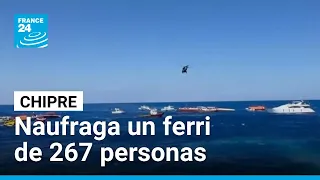 Naufraga un ferri con 267 personas a bordo frente a la costa norte de Chipre y deja varios muertos