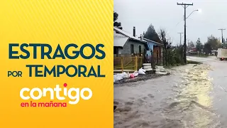 FLOODED HOMES AND STREETS: This was the devastation caused by the storm in the south - Contigo en...