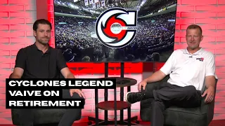 Honoring a Cyclones legend: Justin Vaive talks about retirement