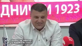 DUDIĆ SE VRATIO U RADNIČKI 1923