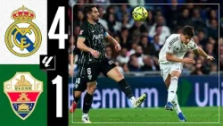 HIGHLIGHTS | Real Madrid 4-1 Elche | LaLiga