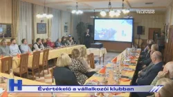 Évértékelő a vállalkozói klubban – ZTV Híradó 2026-02-25