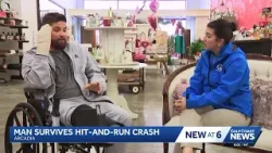 Hit-and-run survivor in Arcadia forgives driver despite life-changing injuries