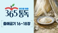 [성경통독 25일차] 한 편의 이야기처럼 읽는 바이블 애플 365통독 | 출애굽기 16 ~ 18장