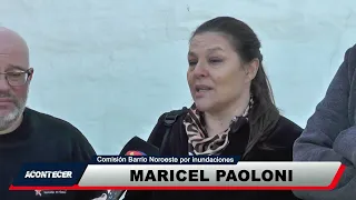 Marcos Juárez: Northwest Neighborhood Committee complaints to the municipality