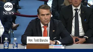 Blanche confirmation stalls in the Senate as Tillis & Cornyn hold out