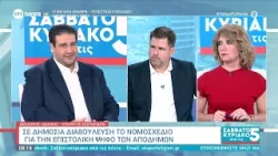 Ο υπουργός Εσωτερικών, Θεόδωρος Λιβάνιος στο ΕΡΤnews και στην εκπομπή «Σαββατοκύριακο από τις 5»