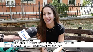 Χάθηκε το φυσικο air codition - Υψηλές θερμοκρασίες, λίγα δέντρα στο κέντρο ης Αλεξ/πόλης