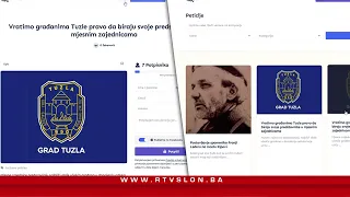E-peticije u Tuzli: Građani probleme kandiduju online - 27.08.2026.