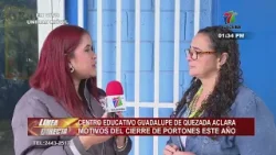 La Ceiba | Centro Educativo Guadalupe de Quezada aclara motivos del cierre de portones este año