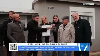 AXEL KICILLOF IN BAHÍA BLANCA