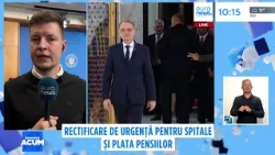 Rectificare bugetară 2026: bani pentru spitale, pensii și primării. Deficitul rămâne la 6,2% din PIB
