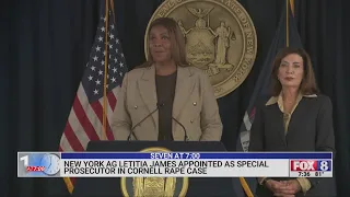 New York AG appointed as special prosecutor in Cornell rape case