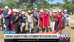 Covenant Academy of Mobile holds ribbon cutting for future high school